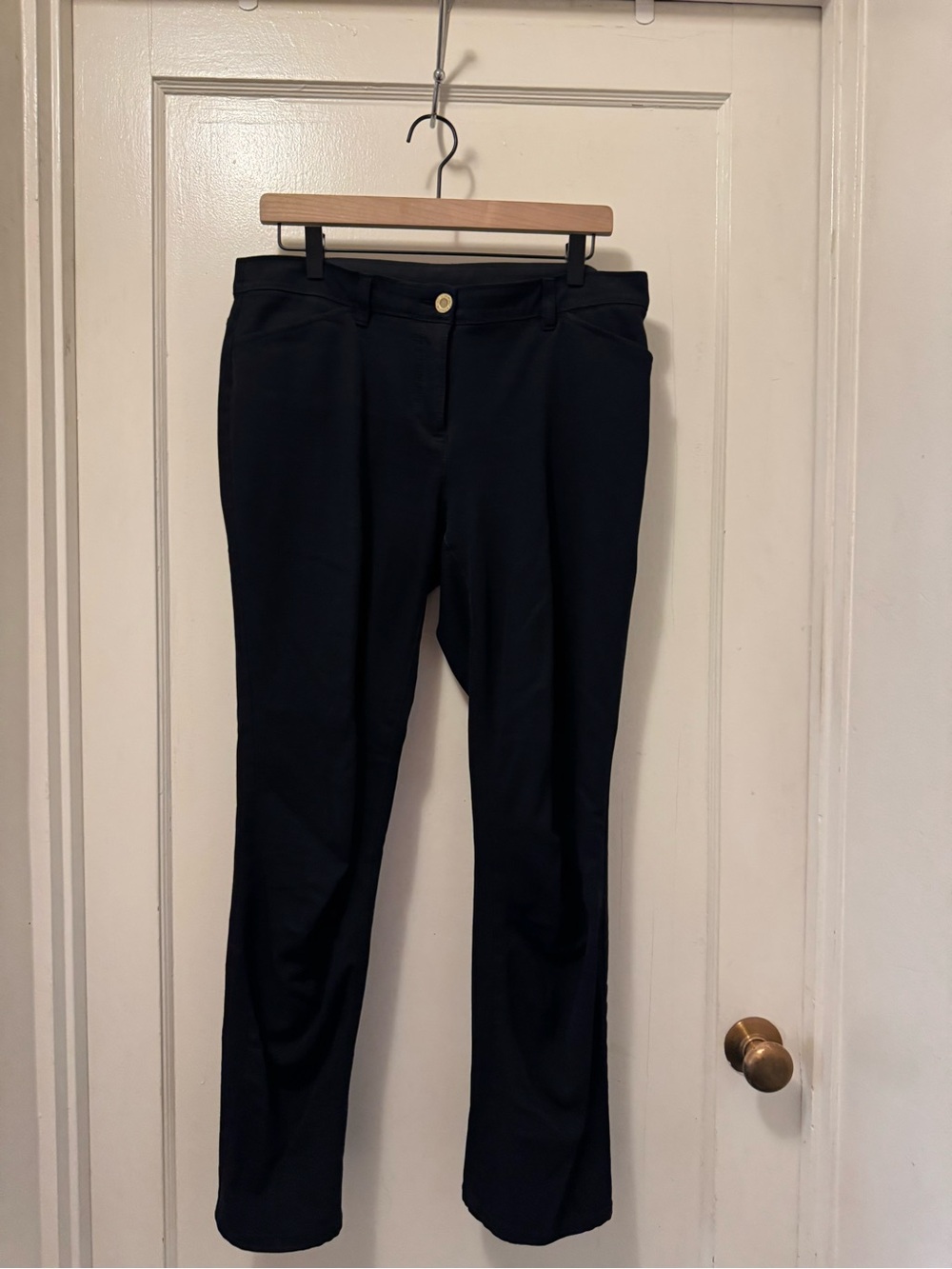 Chico's Black Boot-Cut Stretch Pants